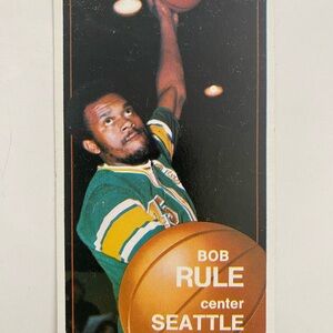 Topps Basketball Card - Green and Yellow Highlights